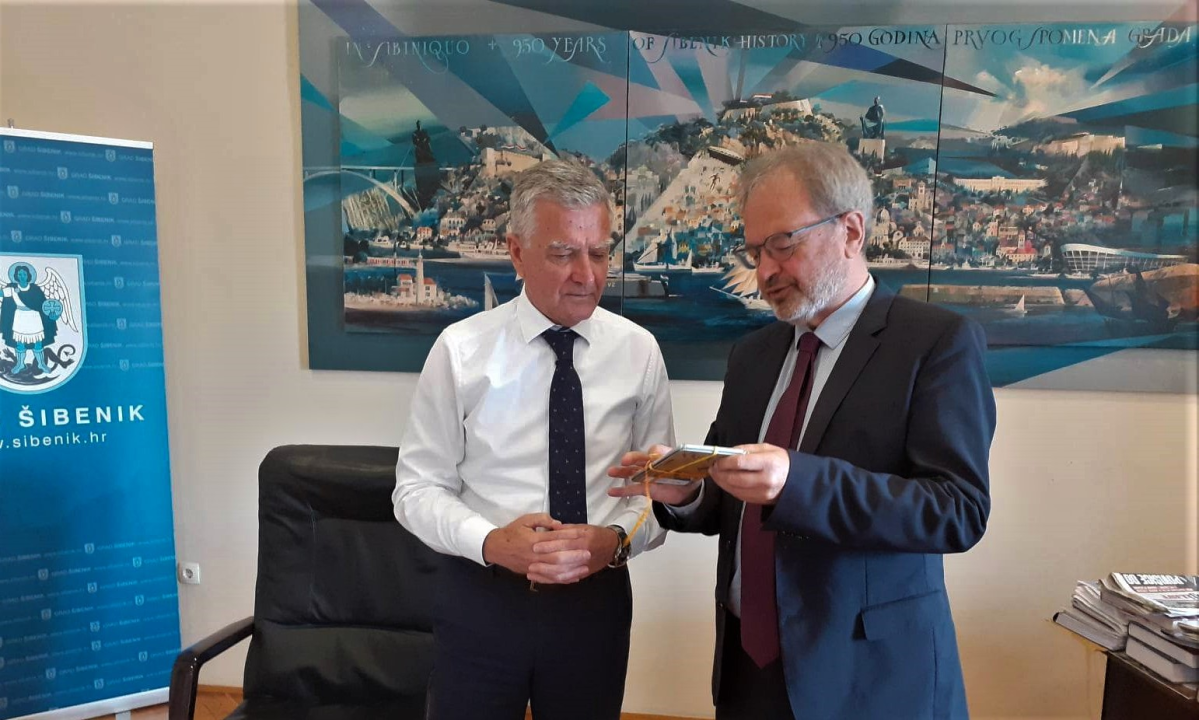 Gradonačelnik Burić primio Haakona Blankenborga, veleposlanika Kraljevine Norveške 