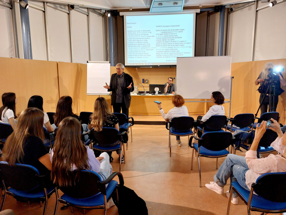 Pero Mioč u knjižnici pričao o izazovima prevođenja