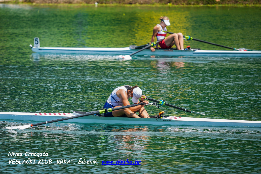 Veslači i veslačice VK 'Krka' sa 30. Hrvatskog veslačkog prvenstva se vratili s devet medalja  