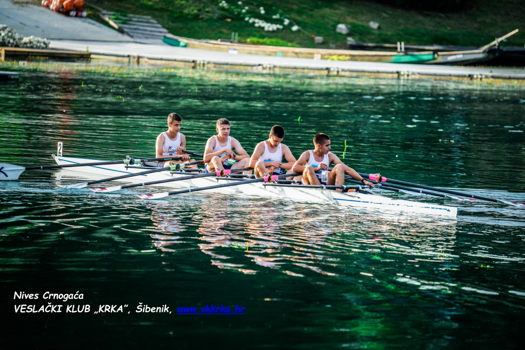 Veslači i veslačice VK 'Krka' sa 30. Hrvatskog veslačkog prvenstva se vratili s devet medalja  