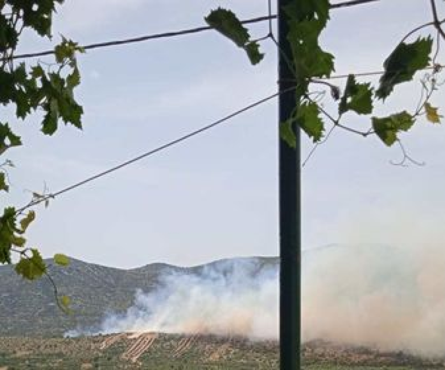 Objekti nisu ugroženi, vatrogasci ostaju na terenu cijelu noć