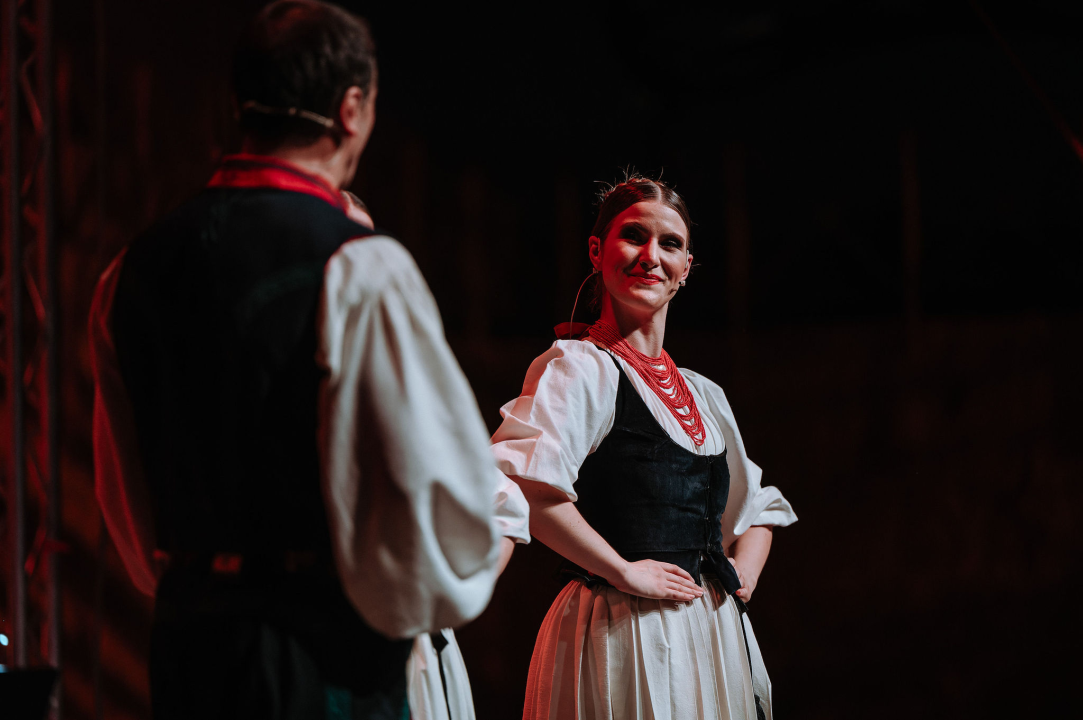 Raskoš i sjaj Ansambla Lado na Tvrđavi sv. Mihovila: Bogatstvo nošnji i spektakularni plesovi oduševili šibensku publiku