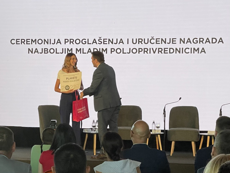 David Pejić najbolji je hrvatski mladi poljoprivrednik u 2023. godini