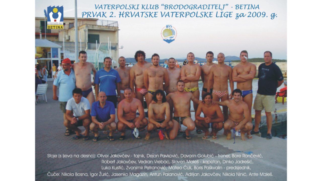 VK Brodograditelj iz Betine slavi 70. rođendan