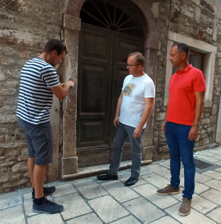 Obnavlja se još jedan portal u Šibeniku: Posvećen Gospi od Zelene doline