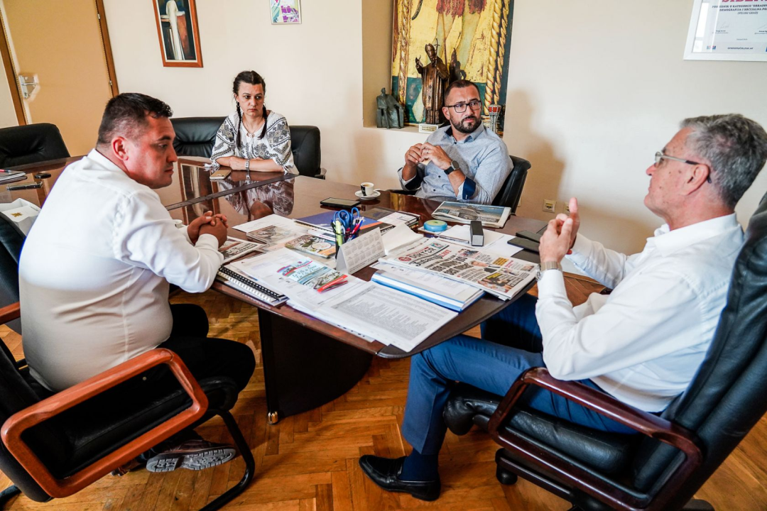 Gradonačelnik Burić primio zamjenika gradonačelnika rumunjskog Miovenija