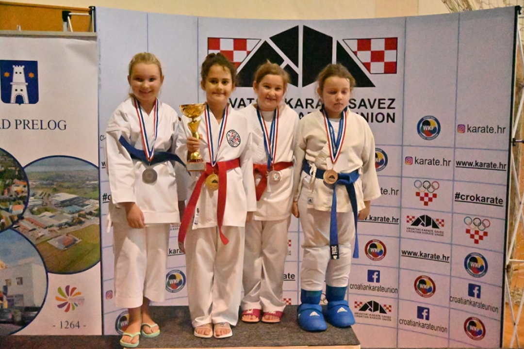 Karate klub Okit-Vodice osvojio 15 medalja na Prvenstvu Hrvatske za mlađe uzraste