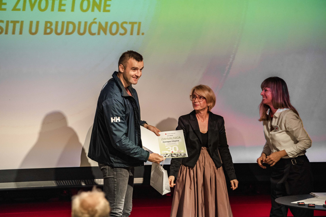 Svečanost Crvenog križa u Arsenu: 'Za krv se nikad neće naći adekvatna zamjena'