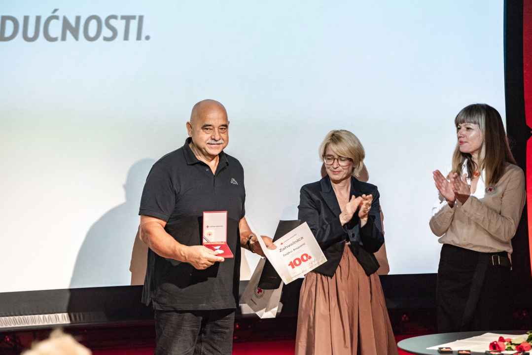 Svečanost Crvenog križa u Arsenu: 'Za krv se nikad neće naći adekvatna zamjena'