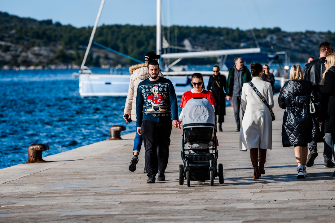 FOTO Đir po gradu, ponedjeljak 25. prosinca