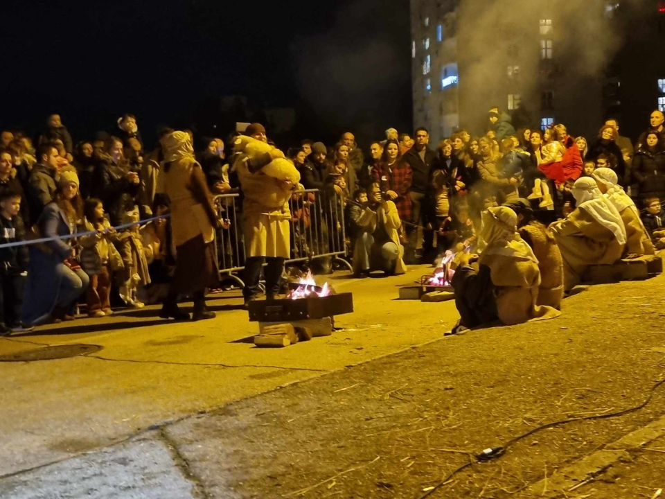 Župljani Vidika uprizorili žive jaslice, sugrađani oduševljeni 