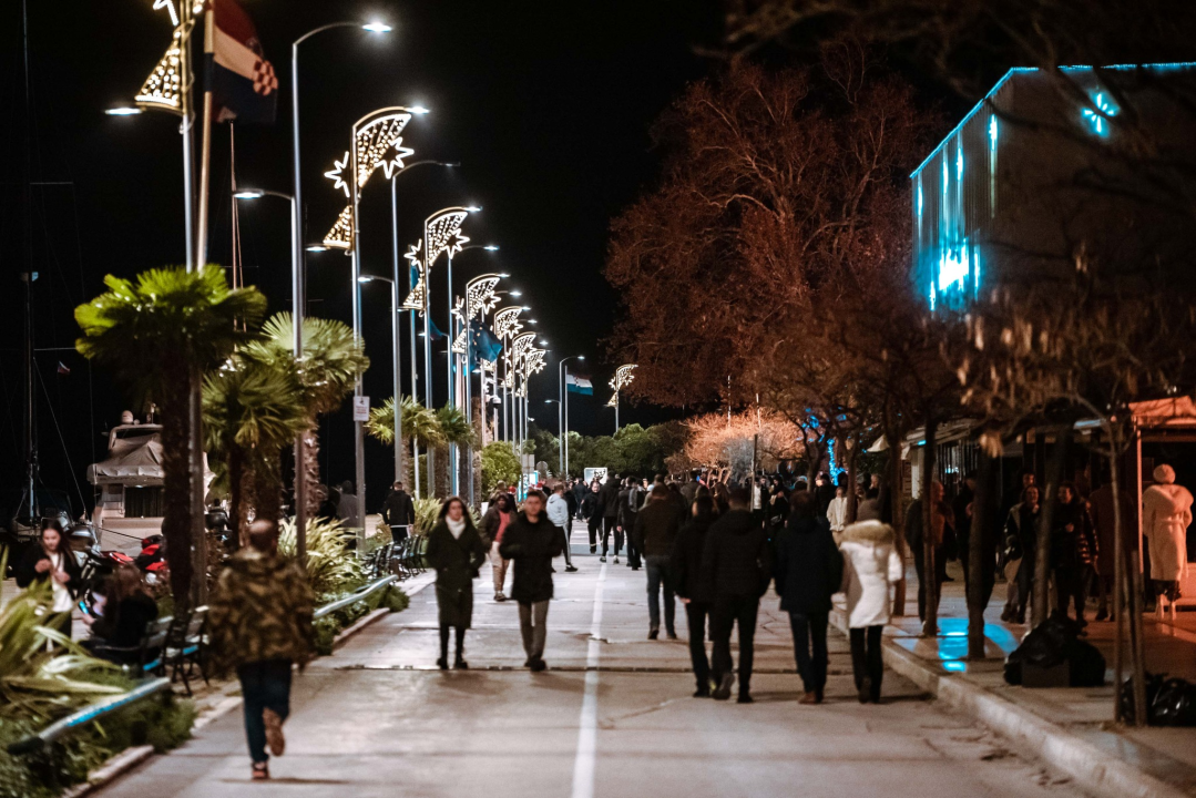 Šibenčani Novu godinu dočekali na dvije pozornice