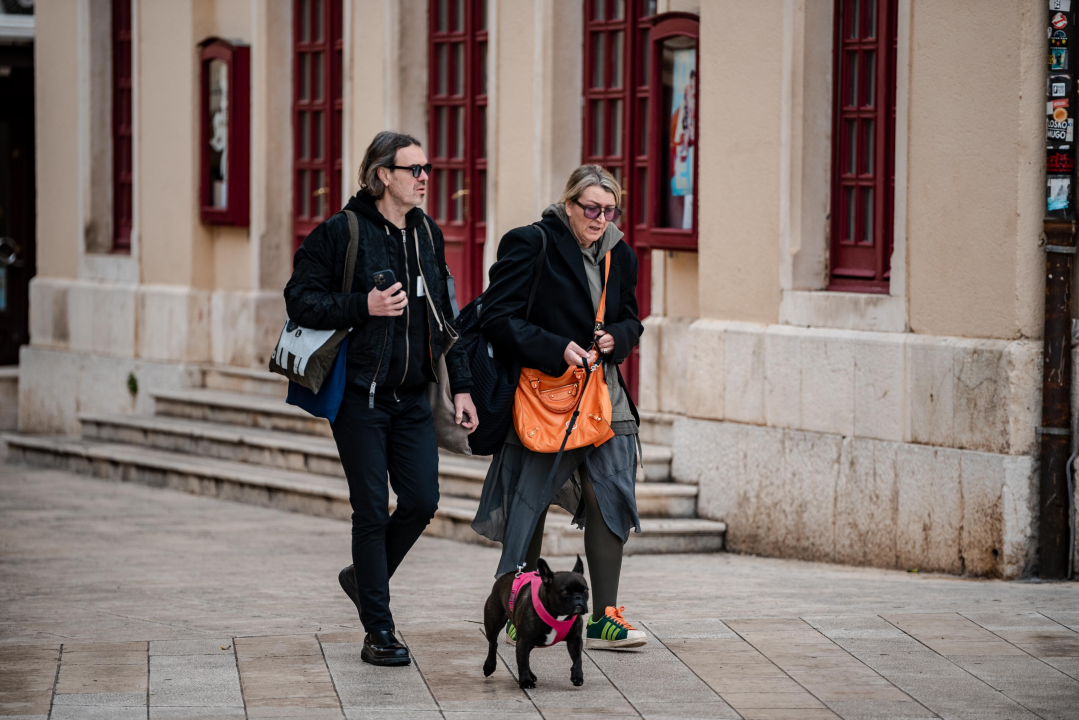 FOTO Đir po gradu, ponedjeljak 1. siječnja