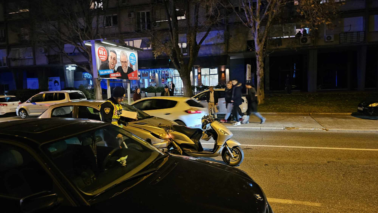 Kod parka na Baldekinu sudar motora i automobila, nitko nije ozlijeđen 