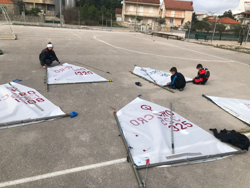 Održano prvo Otvoreno prvenstvo grada Šibenika u klasi optimist