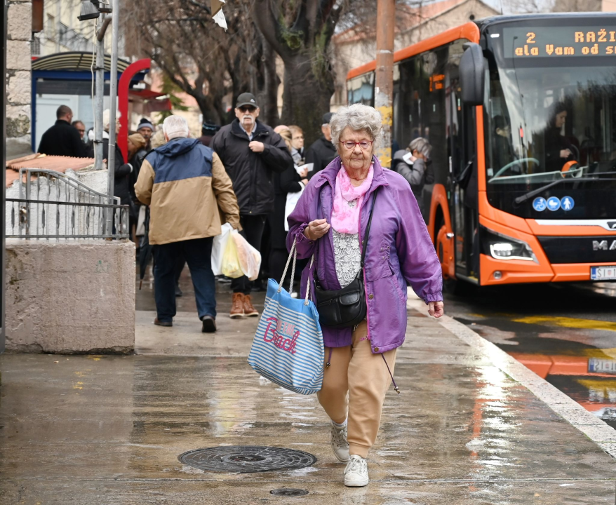 FOTO Đir po gradu, ponedjeljak 15. siječnja