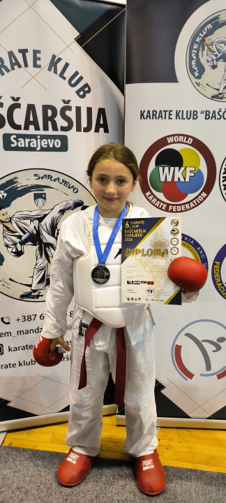 Još jedan uspješan vikend za Karate klub Šibenik 1066: Iz Sarajeva se vratili s nizom medalja