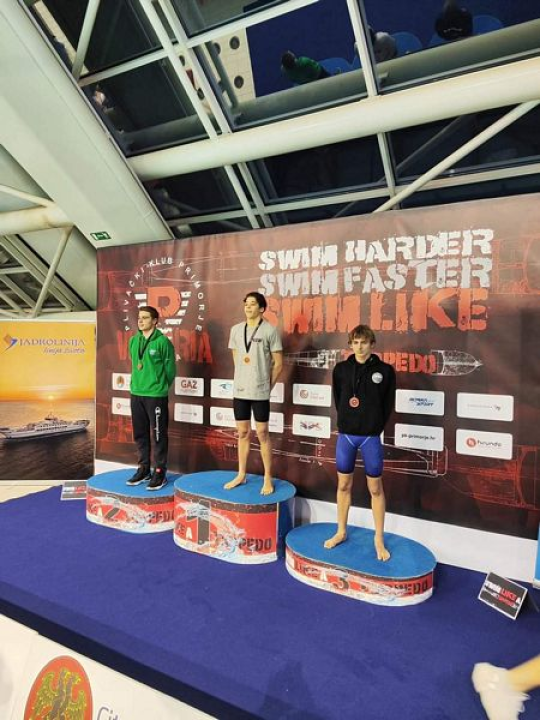 Bronca Gorana Stegića na međunarodnom plivačkom mitingu u Rijeci