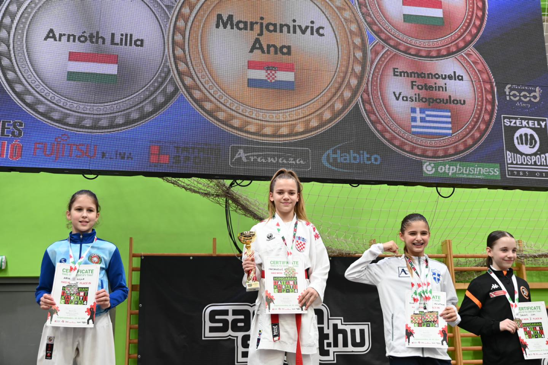 Karataši KK Okit popeli se na pobjedničko postolje u Mađarskoj