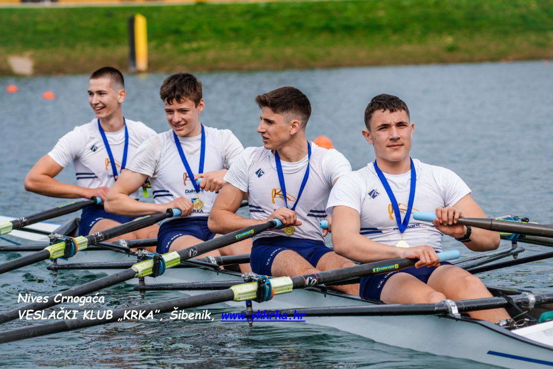 Na Otvorenom prvenstvu Zagreba veslači Krke došli do 3 zlata i 1 bronce