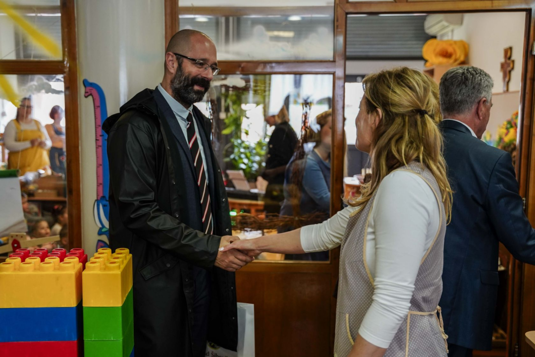 Gradonačelnik Burić posjetio Dječji vrtić Brat Sunce