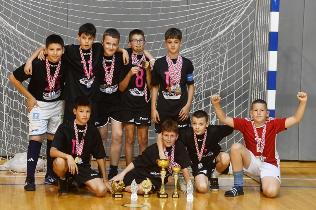 Završena Top tim futsal liga za mlade malonogometaše: MNK Murteru četiri, MNK Crnici jedna titula  
