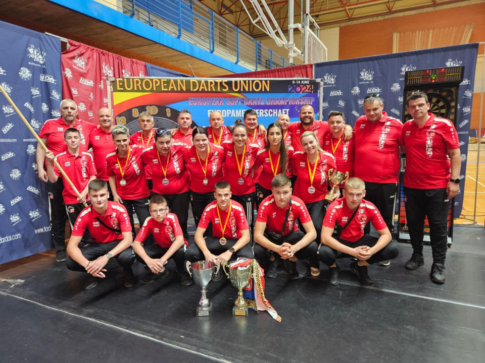 Zapažen nastup hrvatske pikado reprezentacije na EDU Europskom prvenstvu