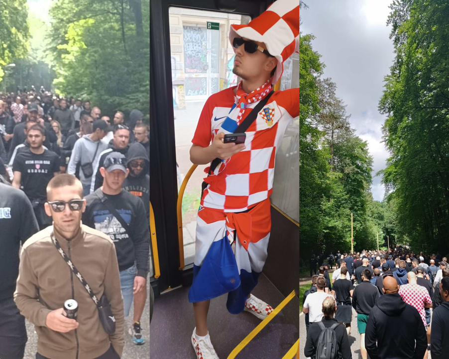 Za Hrvatsku su sa stadiona na Šubićevcu navijali i učenici s učiteljicama