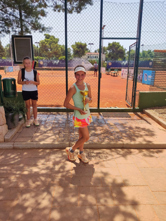 Mlada šibenska tenisačica Lara Meri Zorčić srebrna na festivalskom turniru