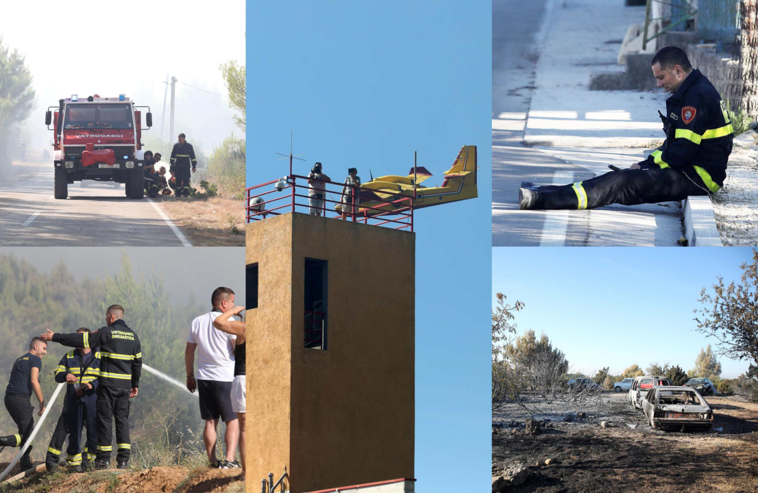 Zapovjednik Dukić: 'Preko tisuću hektara je opožarene površine, vjetar stvara velike probleme'