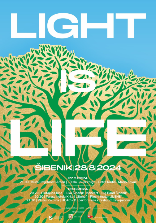 'Light is life' i ove godine u Šibeniku, ali ovaj put bez vatrometa