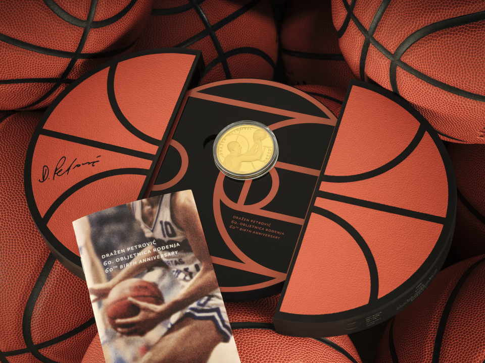 Za 60. obljetnicu Draženovog rođenja spremna serija zlatnih i srebrnih kovanica