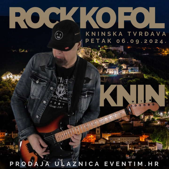 Ne propustite jedinstven nastup grupe Rock Ko Fol na očaravajućoj Kninskoj tvrđavi! 