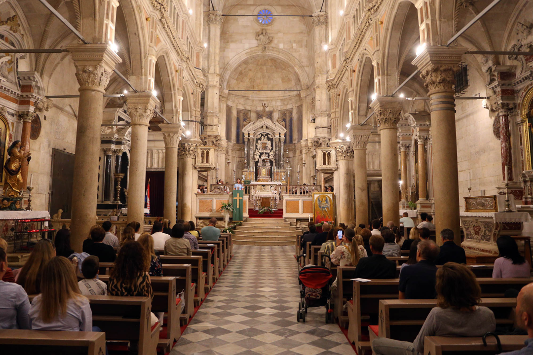 U prvom danu Devetnice sv. Mihovilu sudjelovalo šest dječjih zborova