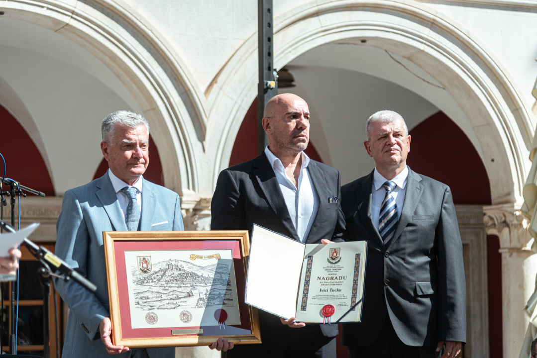 Ivica Tucak dobio nagradu za životno djelo Grada Šibenika: 'Ovo puno znači'