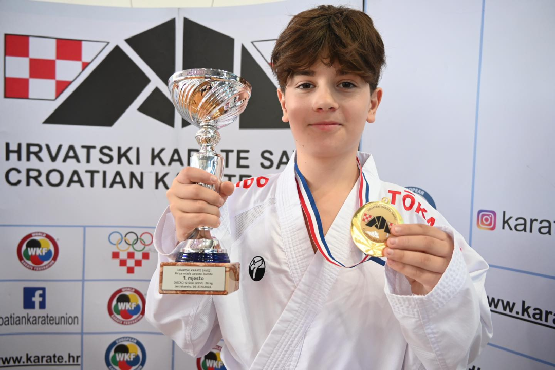 Karate klub Okit Vodice među tri najbolja kluba u zemlji