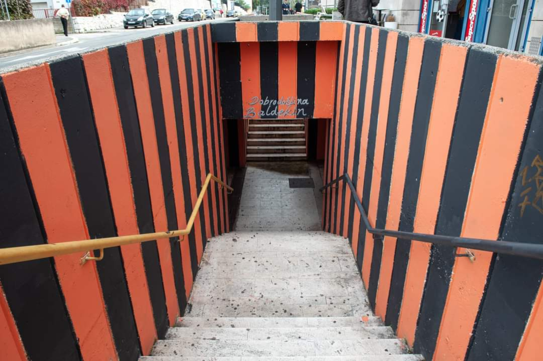 Šibenik diše narančasto: Kvartovi postaju galerije za navijačku umjetnost