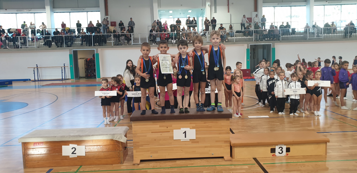 Gimnastičarka Dišpeta Lucija Vlahov viceprvakinja države u višeboju, Zorić četvrti, sedam medalja iz Solina