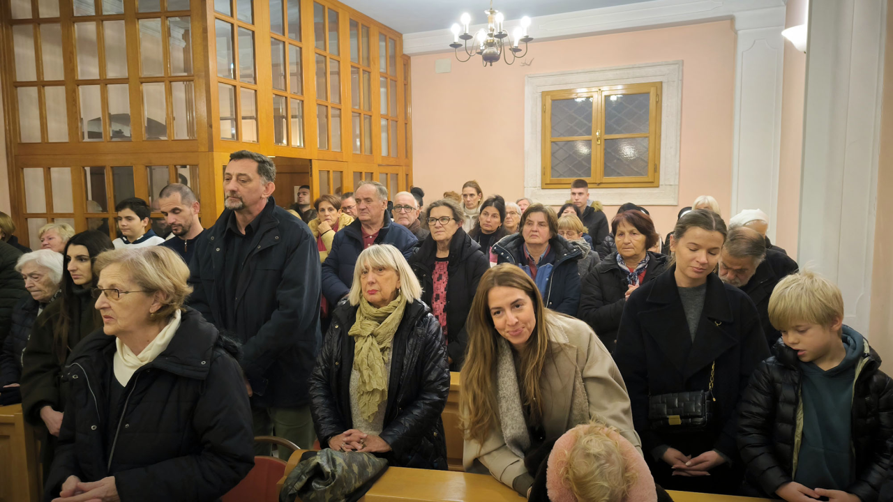 U samostanskoj crkvi benediktinki  proslavljen blagdan sv. Luce