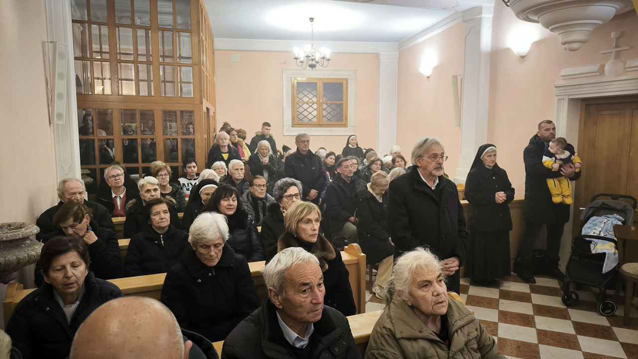 U samostanskoj crkvi benediktinki  proslavljen blagdan sv. Luce