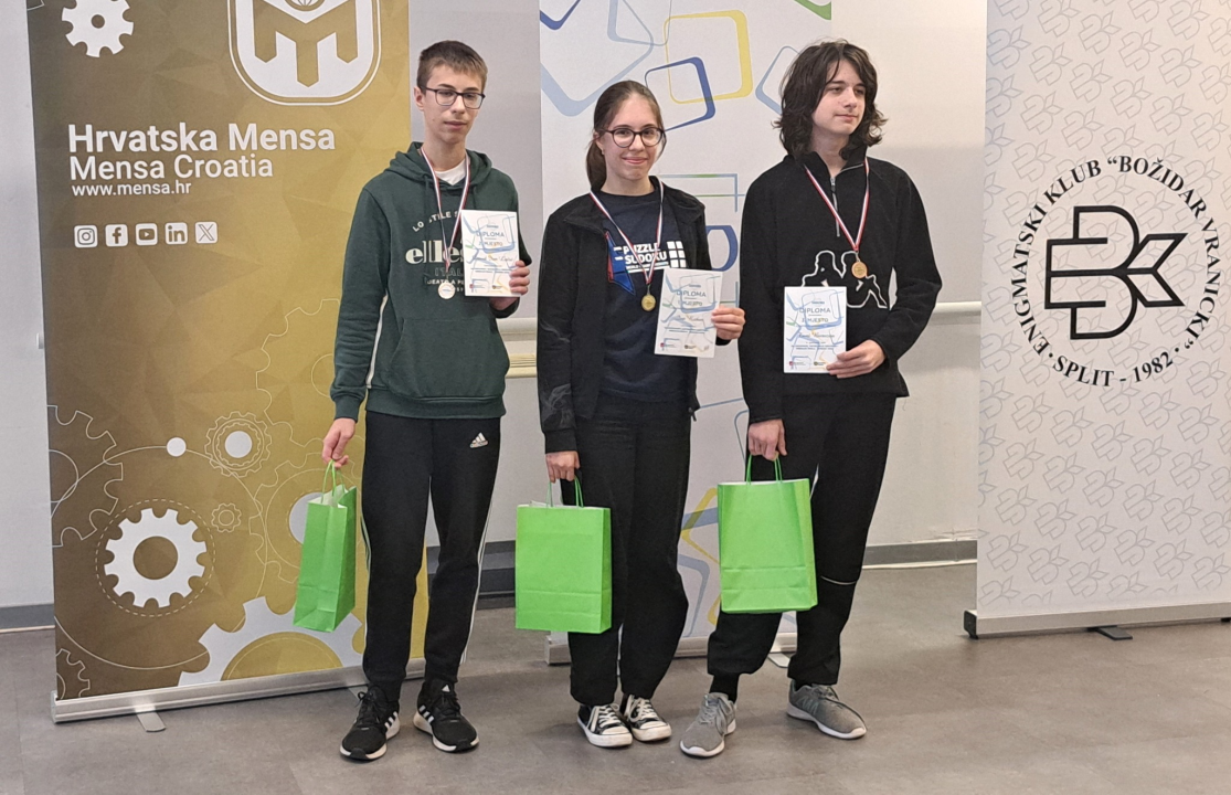 Sudoku finale u Vodicama: Upoznajte pobjednike državnog natjecanja 2024.