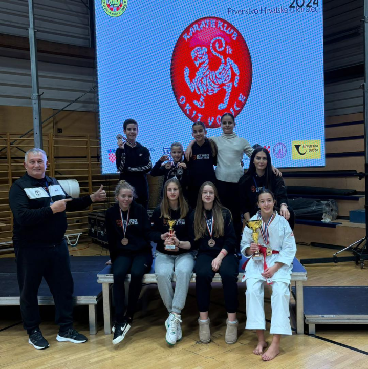 Veliki posao KK Okit na Prvenstvu Hrvatske: ekipno srebro u katama i bronca u borbama, uz 4 pojedinačne medalje