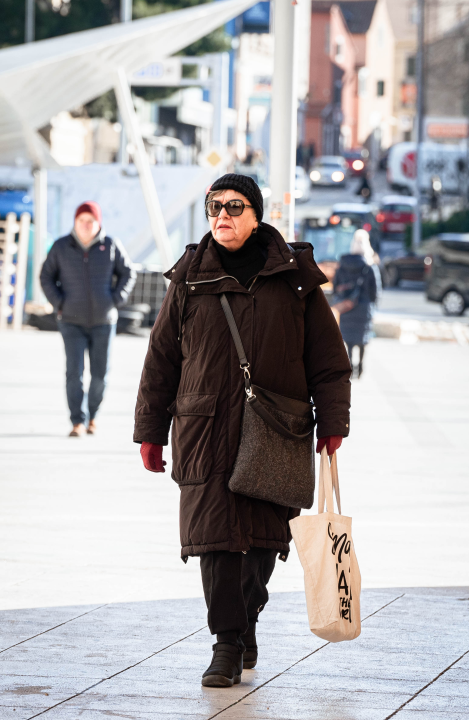 FOTO Đir po gradu, utorak 14. siječnja