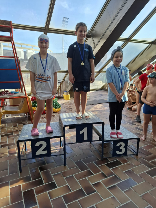 Plivačice Šibenika Pešić i Ljepava srebrne u zadnjem kolu 'Otvorene splitske lige'