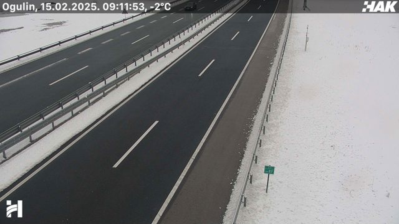 Vjetar i snijeg stvaraju probleme: Za sav promet zatvorena dionica Dalmatine