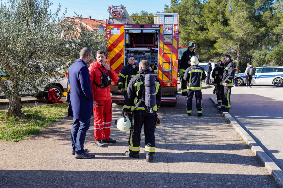 Evakuirana OŠ Brodarica: Bez brige, to je bila samo vježba 