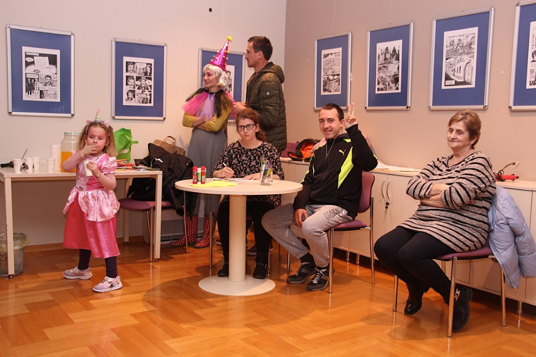 U vodičkoj knjižnici održana radionica izrade maski i pričaonica