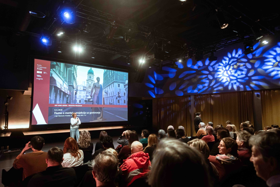 FOTO: U Arsenu nakon filma o D'Annunziju: 'Riječani danas ne uče tko im je od grada napravio prvu fašističku državu'