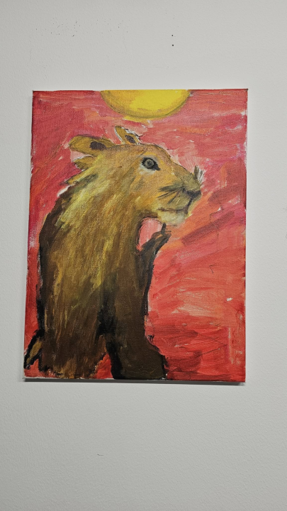 Andrija Škugor osmogodišnji je umjetnik iz Šibenika