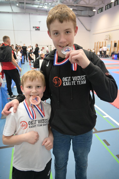 FOTO: Karate klub Okit drugi ukupno na 'Kupu Jadrana' sa 37 medalja